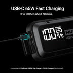 Hulkman Alpha Pro 1500A Jump Starter, 44.4Wh High-Capacity Car Battery Jump Starter, PD65W Fast Charging in & Out, 3.3 Smart