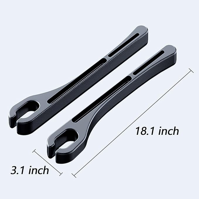 LEIWOOR 2 Pcs Car Seat Gap Filler，PU Leather Fill The Gap Between Seat and Center Console，Universal Fit Organizer for Car SUV Truck