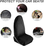 2PCS Car Towel Seat Cover, Waterproof Sweating Non-Slip Premium Soft Towel Carseat Protector, Universal Machine Washable Car 