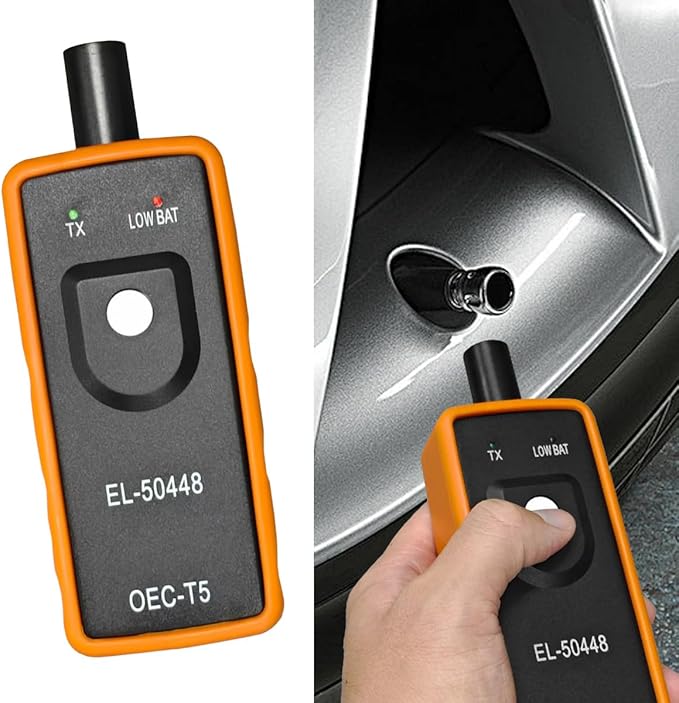 EL-50448 TPMS Relearn Tool, Car TPMS System Reset Programming Training Tool, OEC-T5 Tire Pressure Monitor Sensor Activation T