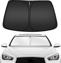 ARISMOTOR Windshield Sun Shade for Infiniti Q50 2014-2024, Custom Fit Foldable Front Window Sunshade Sun Visor Protector, Block UV Rays Keep Your Car Cooler