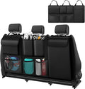 Car Trunk Organizer, Detachable Car Backseat Hanging Organizer with 7 Large Storage Pockets, Collapsible Back Seat Organizer