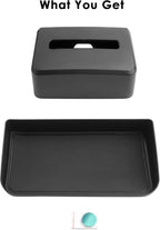for Car Dash Storage Tray for 2021 2022 2023 2024 2025 Audi Q5 Center Console Dashboard Organizer Insert Tray Audi Q5 Accessories (for Audi Q5 Dash Tray & Tissue Holder)