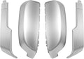 Chrome Side Mirror Cover Cap Trims Compatible with Silverado Sierra 2500 3500 HD 2020-2023 Top&Side Door Exterior Rearview Mirror Cap Rearview Mirror Housing