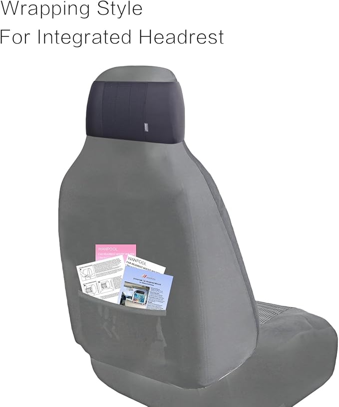 Car Headrest Holder Car Headrest Mount Silicon Holder for 7-10 Inch Fire Tablets