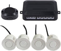 Car Reverse Backup Parking Sensor Radar System, Buzzer Beeps, Detection Distance:30~150CM, Waterproof Sensors (22mm Diameter 