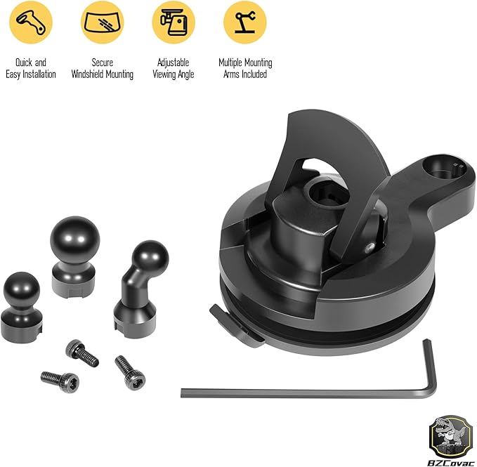 Universal Dash Cam Suction Cup Mount for Garmin, 010-12530-25