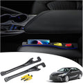 【Compatible with Toyota Camry】 Seat Gap Filler，No Drop Seat Guard Compatible with Toyota Camry,Drop Seat Guards for Cars(2Pcs),Emergency Keychain Car Escape Tool(2Pcs)