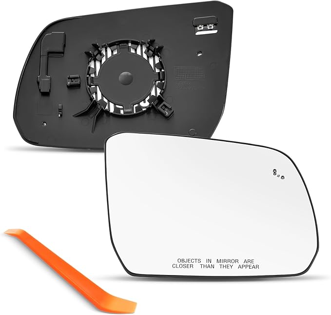 BSD Compatible with 2024 2025 Ford Ranger Passenger Side Mirror, Right Side Mirrors Replacement Glass with Blind Spot, Heated