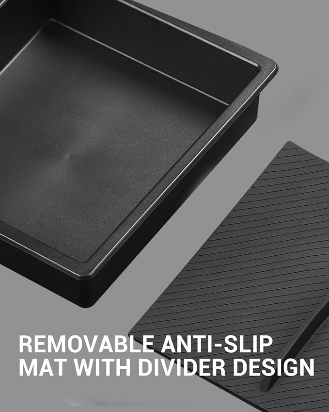 Motrobe 6PCS 2026 Center Console Organizer for Tesla Model Y Juniper (Only Premium & Performance 2025/2026) Cup Holder Armrest Storage Box Under Seat Storage Box Model Y Juniper Accessories