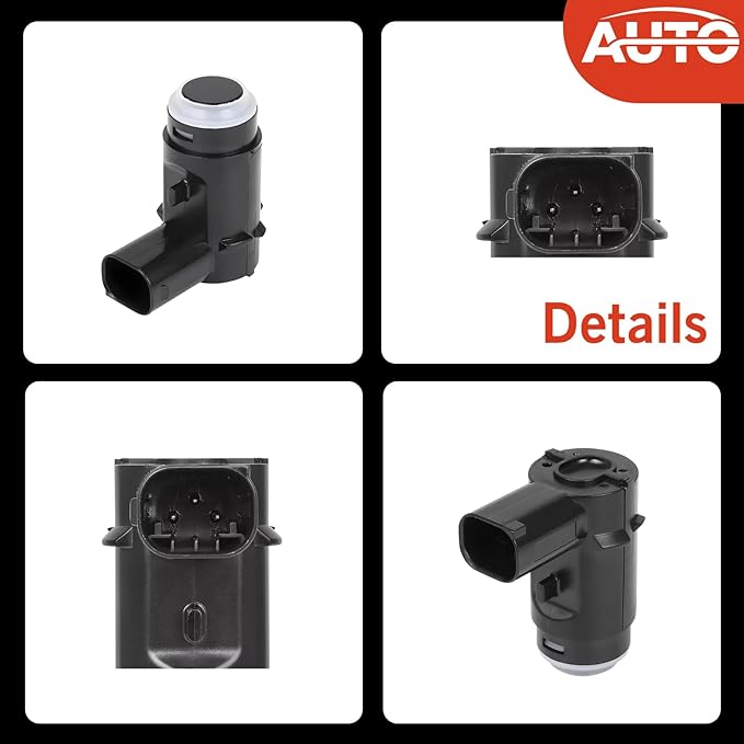 4Pack Reverse Backup Sensor Parking Rear Bumper Parking Assist Sensor Compatible with Ford F-150 Lincoln Mark LT 2009 2010 2011 2012 2013 2014 9L3Z-15K859-D