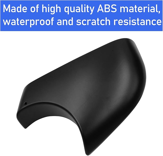 Jaronx Compatible with Tesla Model Y Mirror Bottom Cover 2018-2025, Right Passenger Side Rearview Mirror Lower Base Trim Base Cover Replacement for Tesla Model Y Accessories (Right)