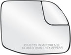 Replacement Passenger Right Side Door Mirror Glass Heated with Back Plate and Blind Spot Glass for 2022-2025 Ford Maverick Bronco Sport