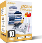 Vacuum Storage Bags for moving, Vacuum Seal Bags for Memory Foam, Latex, Clothing & Bedding, Space Saver Bags for Organizatio