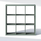 Furinno Cubic Closet Organizers and Storage, 9-Cube Closet Organizer, Open Shelf Closet Storage, Extra Thick Frame for Wardro