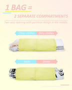 BAGSMART 6 Set /4 Set/2 Set Compression Packing Cubes for Travel, Lightweight Luggage Organizer Bags, Durable Space Saver Bag