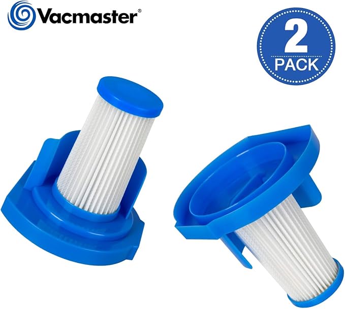 Vacmaster 2 Premium Washable Filters Replacement for Stick Vacuum Cleaner VSJ01