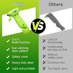 Car Window Breaker, Safety Hammer - 3 in 1 Escape Tools, Window Breaker Seatbelt Cutter, Roadside Emergency Kit with Light Re