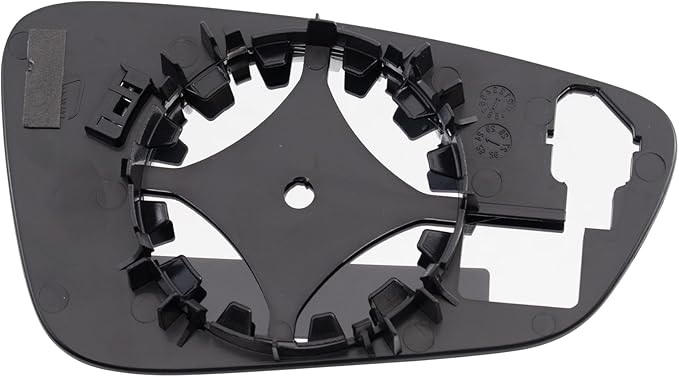 TRQ Driver Side Mirror Glass Non Heated For Factory Equipped Mirrors Only Compatible with 2015-17 Chrysler 200