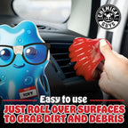 Chemical Guys Sticky Icky Car Cleaning Gel, Sweet Strawberry, Interior Car Cleaner, Reusable Automotive Crevice & Interior Du