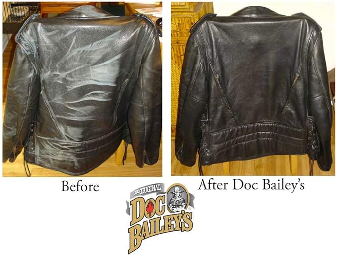 Doc Baileys Leather Black Care -Premium Quality All In One Leather Cleaner, Conditioner, Waterproofer & Protectant - For your