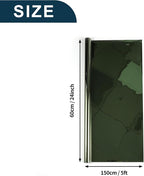 Nano Ceramic Car Window Tint Film VLT 10% IRR 87% UVR 99% Dark Green 5ft x 24inch Privacy Film 2mil PET 1 Pc