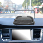 Car Dashboard Phone Tray, Anti-Slip Silicone Pad Phone Holder Car Dashboard Storage Pad Hands Free Smartphone Mount Stand Mul