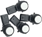 FainWan 4PCS 66209261587 White Bumper PDC Parking Sensor Compatible with F20 F22 F30 F31 F84 F80