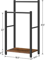 HOOBRO Blanket Ladder for Living Room and Bedroom, Standing Towel Rack, Decorative Ladder Shelf, Wall Leaning Farmhouse Blank
