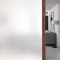WPCTEV Window Privacy Film Frosted Glass Static Cling UV Sun Blocking Heat Control Window Tint Day and Night Insulation Home Bathroom Door Decorative Frosting Cover, 17.5 Inch x 8 Feet, Pure
