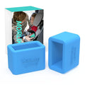 Morlike Silicone Buckle Holder Booster (Blue, 2 Pack)