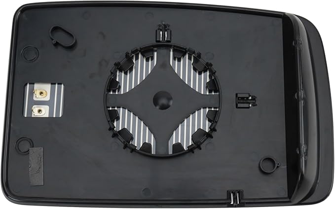 TRQ Driver Side Mirror Glass Heated Snap On Compatible with 2003-2006 Ford Expedition 2003-2006 Lincoln Navigator FO1324143