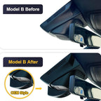 Fitcamx 4K Dash Cam Suitable for RAM 1500 (Model B) 2019-2024 Rebel Big Horn Laramie Tradesman TRX Classic, OEM Look, 2160P U