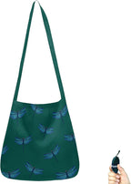BeeGreen Reusable Grocery Shopping Bag -Travel Tote Bag - Foldable Compact Sturdy Bags