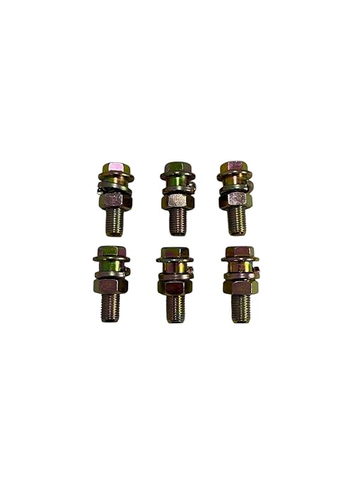 Seat Belt Hardware Bolt Sleeved Shoulder 2 3 4 5 Point Harness Lap Mounting Bolt (6)