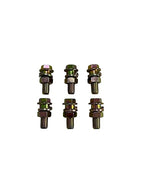 Seat Belt Hardware Bolt Sleeved Shoulder 2 3 4 5 Point Harness Lap Mounting Bolt (6)