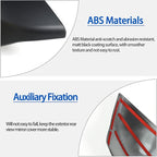 Door Rear View Mirror Cover Cap Compatible with Chevrolet Corvette C8 2020-2026, ABS Side View Mirror Cover, Auto Door Rearview Mirror Protective Trim Cap 2Pcs (Matte Black)