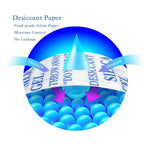 Food Grade Silica Gel Desiccant Packets, 2 Gram 250Pcs Desiccant Packs for Moisture Control, Rechargeable Silica Gel Packets 
