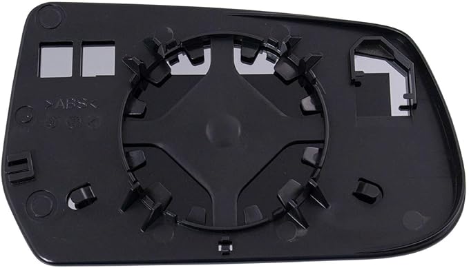 TRQ Driver Side Mirror Glass Non-Heated Compatible with 2010-2017 Chevrolet Equinox GMC Terrain Factory Equipped Mirrors GM13