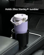 Upgraded Car Cup Holder Expander Adapter with Offset Adjustable Base, Compatible with Yeti 14/24/36/46oz Ramblers, Hydro Flas