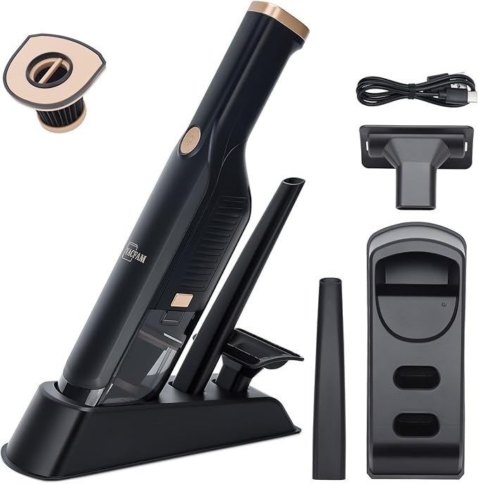 Handheld Vacuum Cordless,Dust Busters Cordless with Storage Dock,15KPA High Power Portable Vacuum Vordless,USB Quick Charge,M