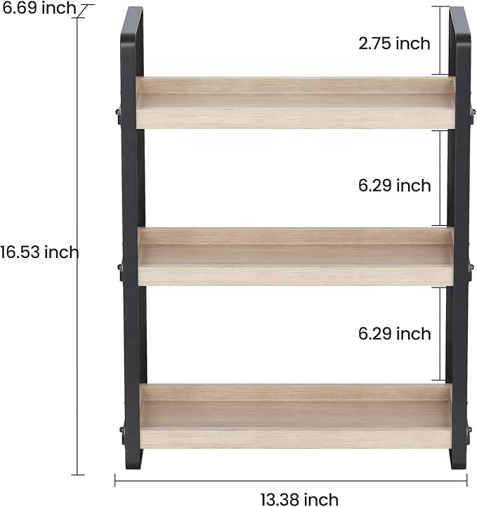 HNRLOY Bathroom Counter Organizer,Bathroom Countertop Organizer,Counter Shelf,Countertop Storage,Organization and Storage,Mak