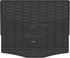 3W Ford Mustang Mach E Cargo Liner Fit for 2021-2025 2026, All Weather TPE Car Mats Custom TPE Fit Trunk Mat, Black (Trunk Base Upper Only)