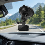 Universal Car Dash Cam Mount - Vacuum Suction Cup Holder with 4 Interchangeable Heads for GPS Navigation and Dashboard Recorder(Triadius Shape Heads)