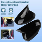 XITER Rear View Side Mirror Cover Side Mirror Cap for Honda CRV 2023 2024 2025 2026,Glossy Black