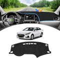 FIILINES Dash Cover for Hyundai Sonata 2015-2019, Dashboard Cover Sonata Accessories Suede Dash Cover Mat Sunshade Anti-Slip 