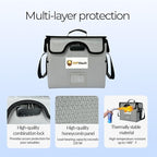 End of Life Organization System - Fireproof Storage Box for Important Documents - Estate Planning Tool with Pre-labeled File 
