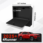 Muslogy Center Console Hidden Storage Box Compatible with 2025 2026 Toyota 4Runner Accessories Armrest Privacy Hidden Design Middle Console Secret Organizer Compartment ABS Material Large Opening