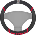 FANMATS NCAA Unisex-Adult Embroidered Steering Wheel Cover
