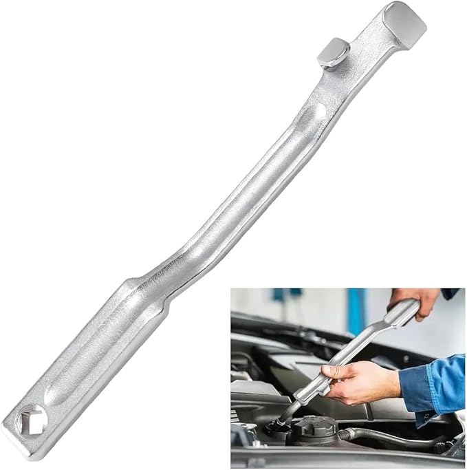 Mandark Car Wrench Extender Tool Bar, Ultra Long Vehicle Drive Torgue Extender with 1/2" Square Hole, Auto Wrench Extension L